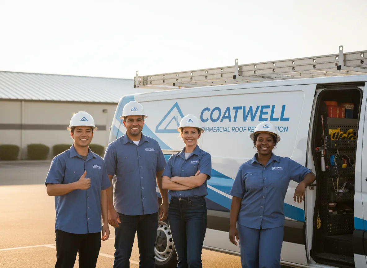 Commercial roof coating company in Garfield, WA